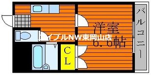 ポテト国富の物件間取画像